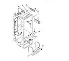 Whirlpool ED25DSXDB01 refrigerator liner diagram