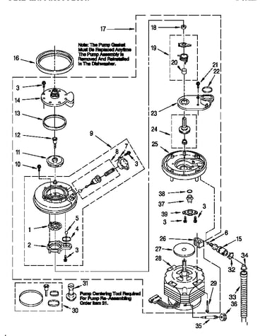 Pump and motor