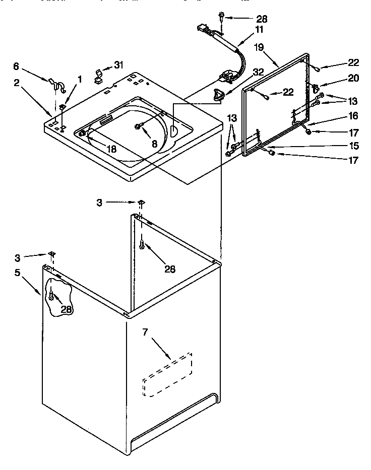 TOP AND CABINET