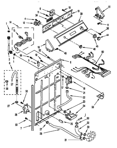 Controls and rear panel