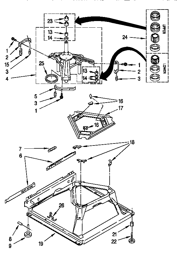 Machine base