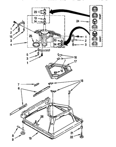 Machine base