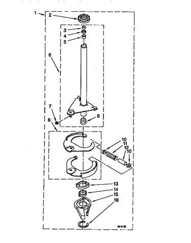 Brake and drive tube