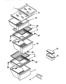 Refrigerator shelf