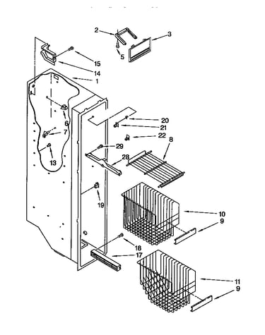 Freezer liner