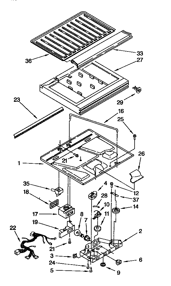 Compartment separator