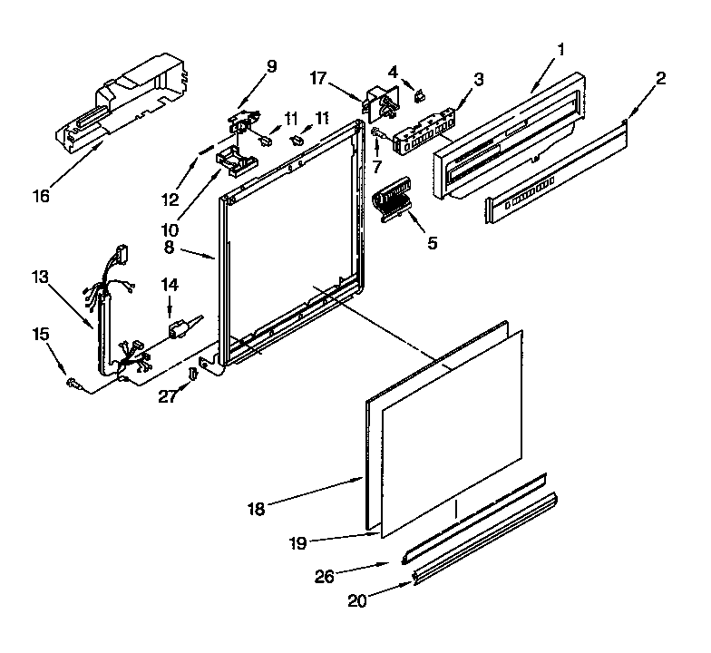 FRAME AND CONSOLE