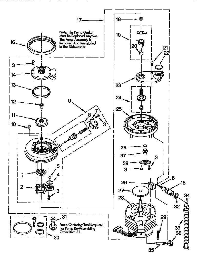 PUMP AND MOTOR