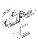 Frame and console