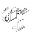 Frame and console