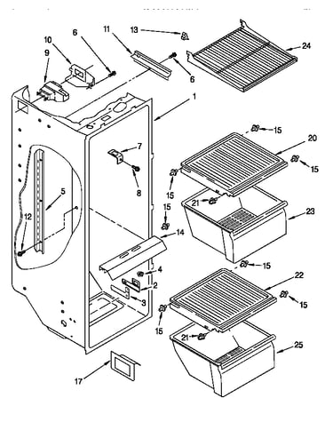 Refrigerator liner