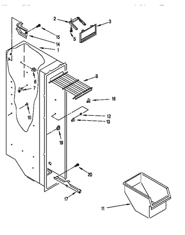 Freezer liner