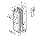 Roper RS20DKXDN01 refrigerator door diagram