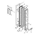 Roper RS20DKXDN01 freezer door diagram