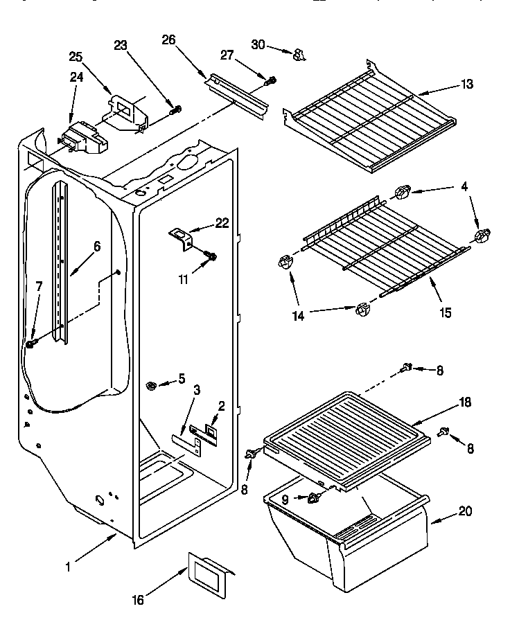 Refrigerator liner