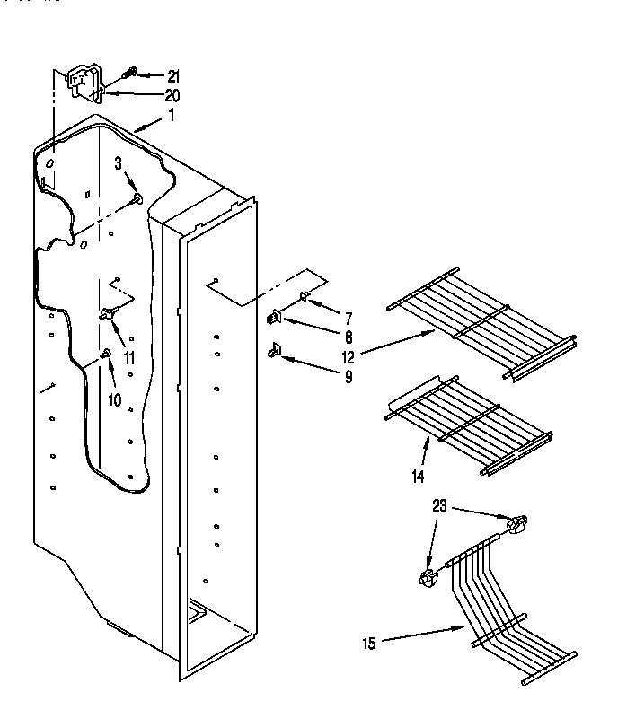 Freezer liner