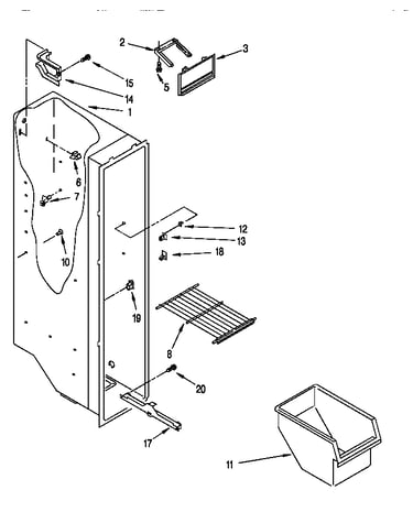 Freezer liner