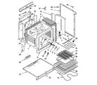Whirlpool RF4700XBN2 oven diagram