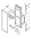 Refrigerator door
