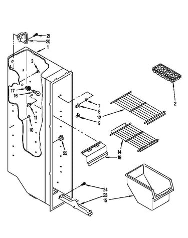 Freezer liner