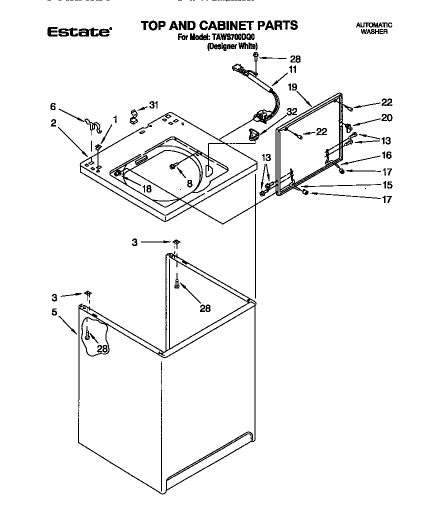 TOP AND CABINET