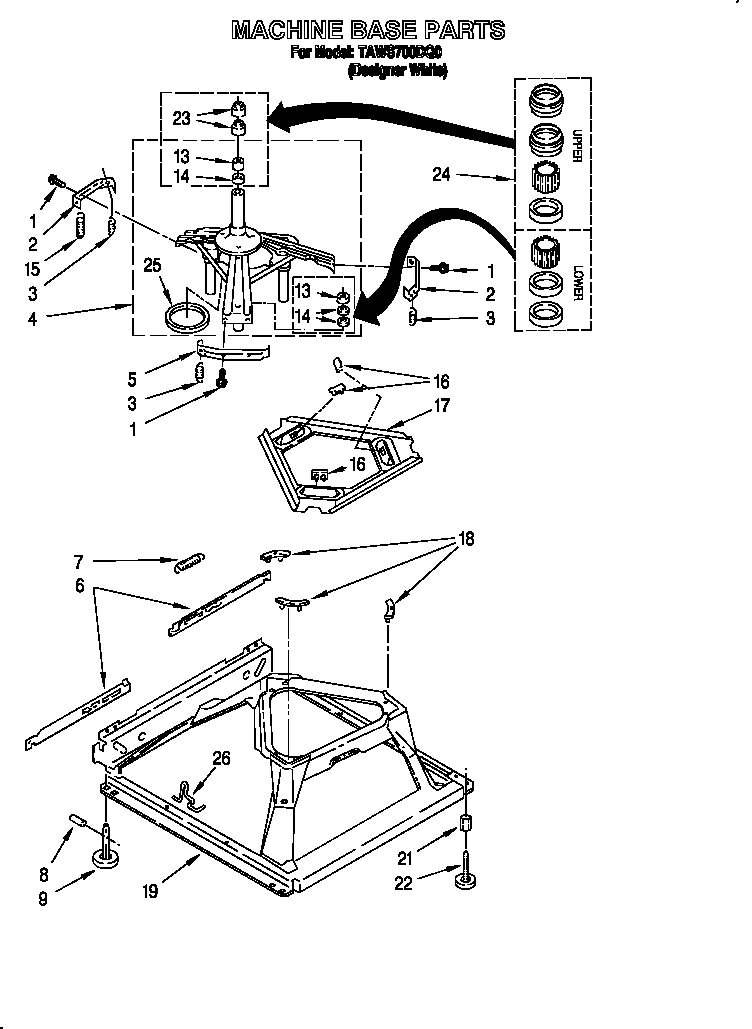 Machine base