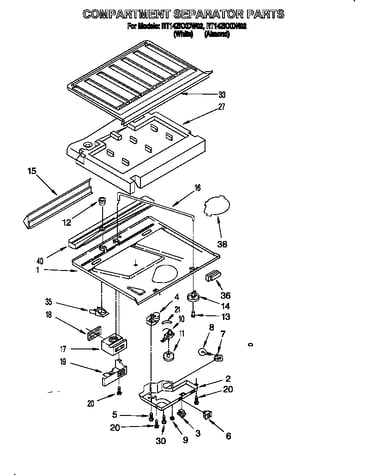 Compartment separator