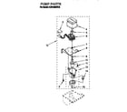 KitchenAid KUIS185EWH0 pump diagram