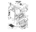 KitchenAid KGYW777BWH1 cabinet diagram