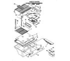 KitchenAid KTHD18KDAL03 shelf diagram