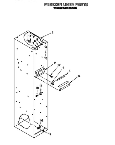 Freezer liner