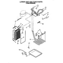 KitchenAid KSSS48QDX02 lower unit and tube diagram