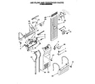 KitchenAid KSSS48QDX02 air flow and reservoir diagram
