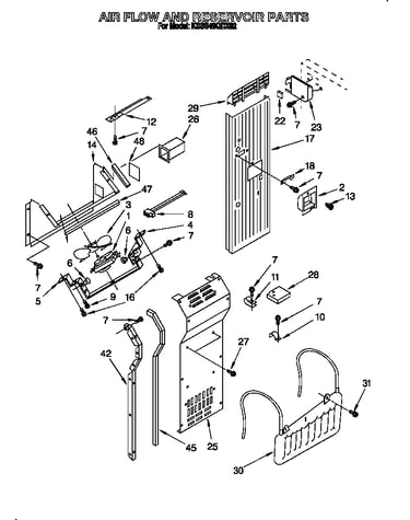 Air flow and reservoir