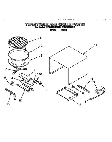 Turn table and grille