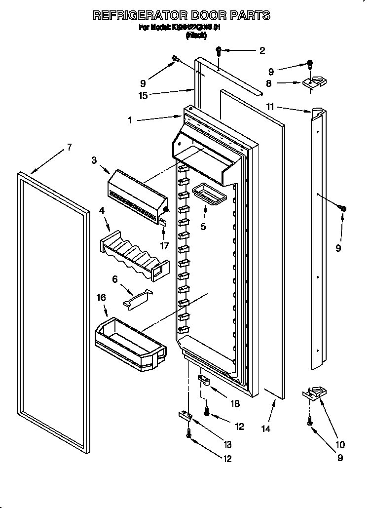 REFRIGERATOR DOOR