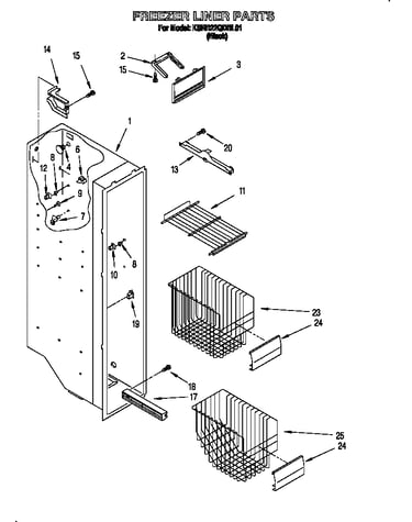 Freezer liner