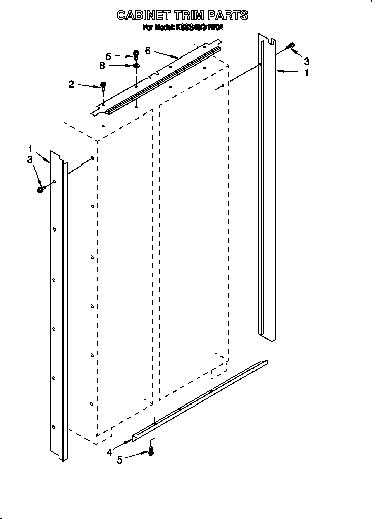Cabinet trim