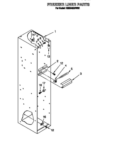 Freezer liner