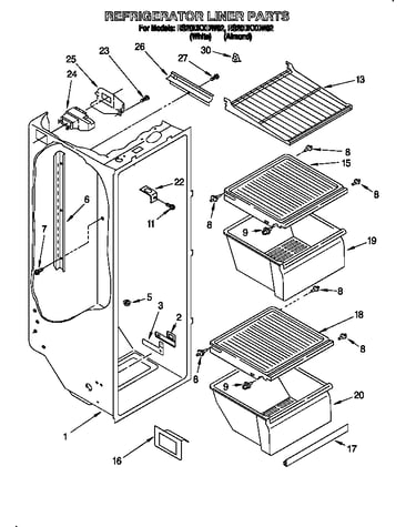 Refrigerator liner