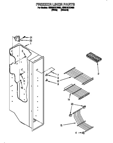 Freezer liner