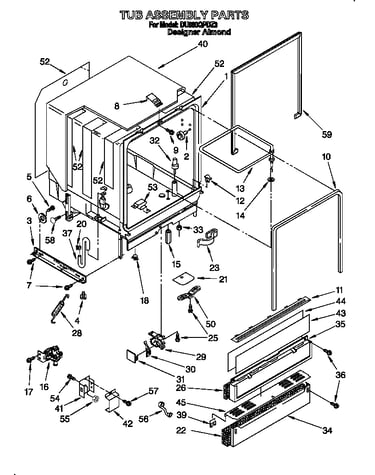 Tub assembly