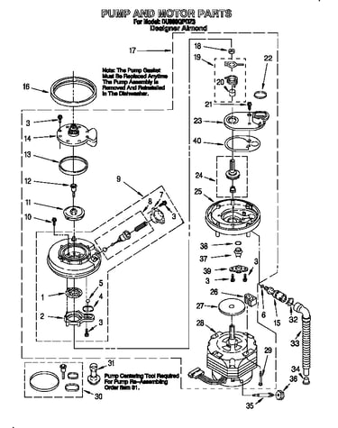 Pump and motor