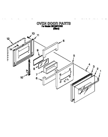 Oven door