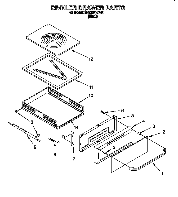Broiler drawer
