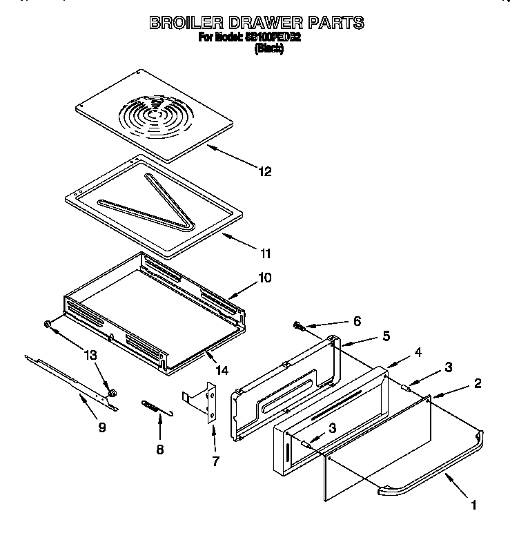 BROILER DRAWER