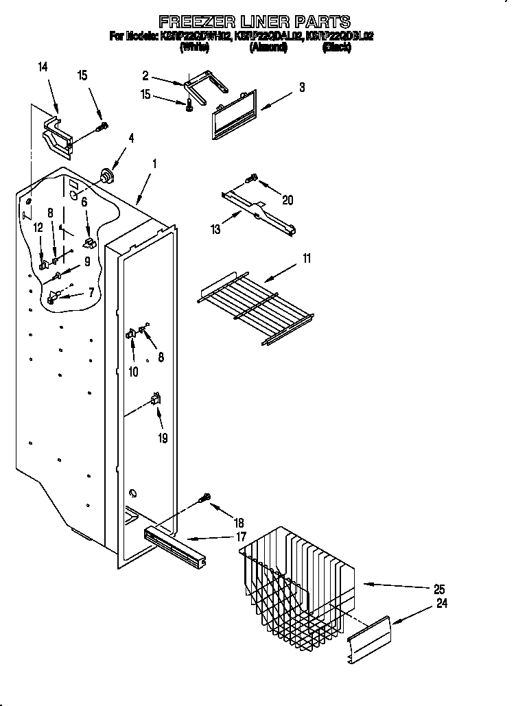 FREEZER LINER