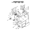 KitchenAid KSRP25QDBL02 dispenser front diagram