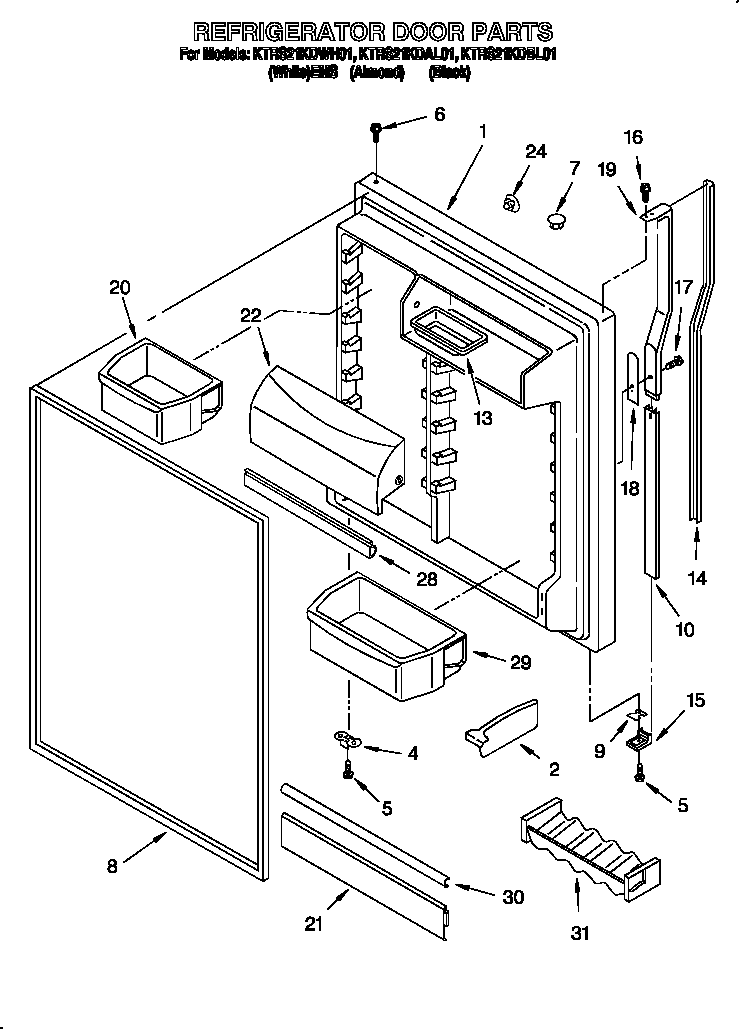 REFRIGERATOR DOOR