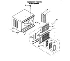 Whirlpool ACE082XD1 cabinet diagram